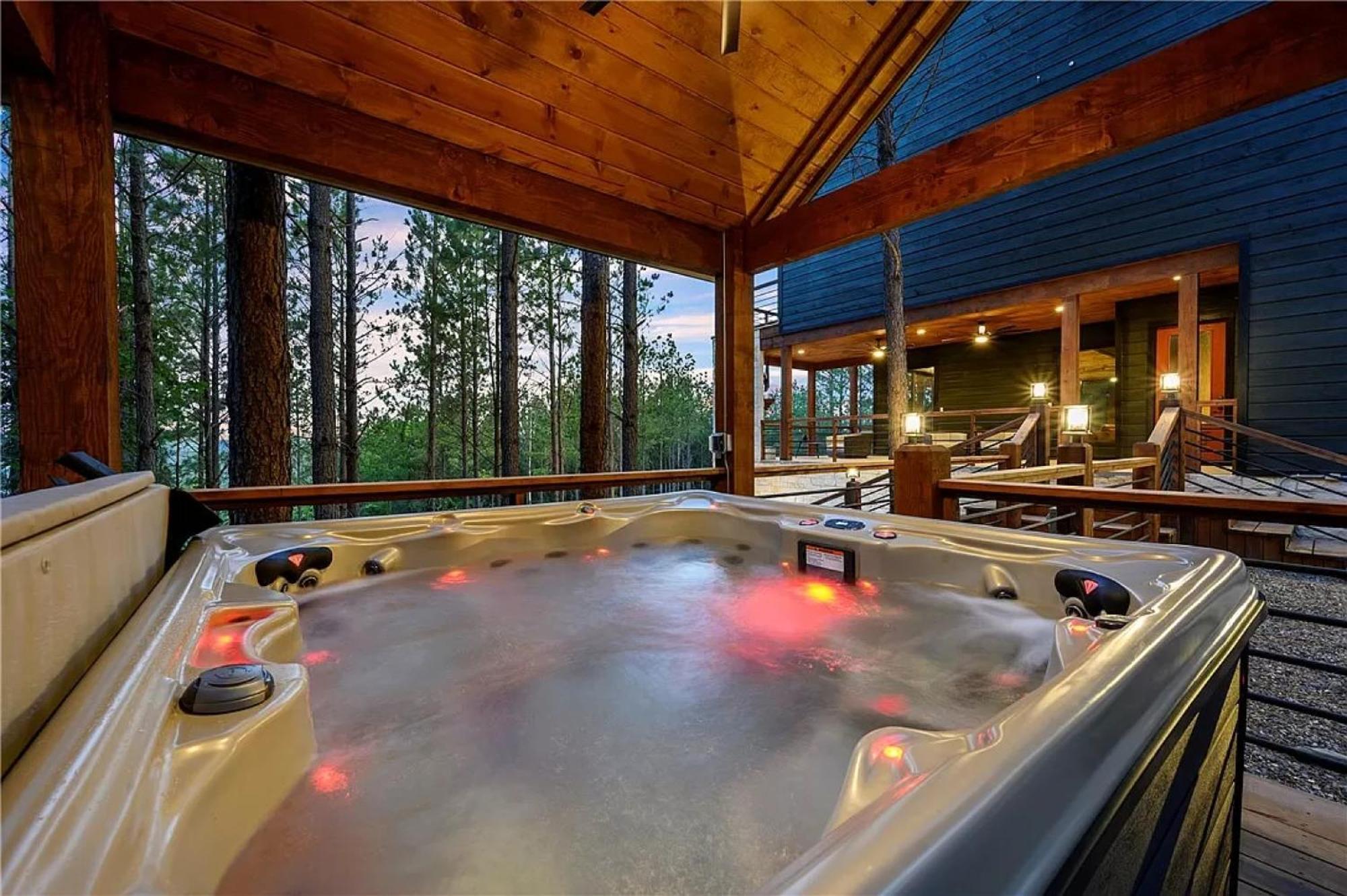 Hochatown Luxury Home W Spa Slide Pool Table Stephens Gap 外观 照片